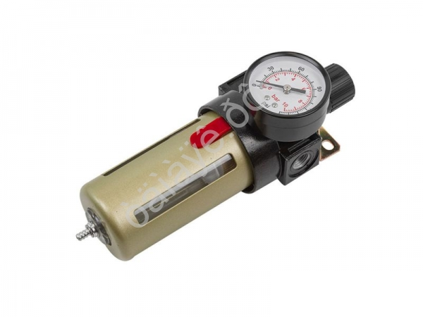 Фильтр-регулятор с индикатором давления для пневмосистем 3/8'(10Мк, 1400 л/мин, 0-10bar,раб. темпер Forsage