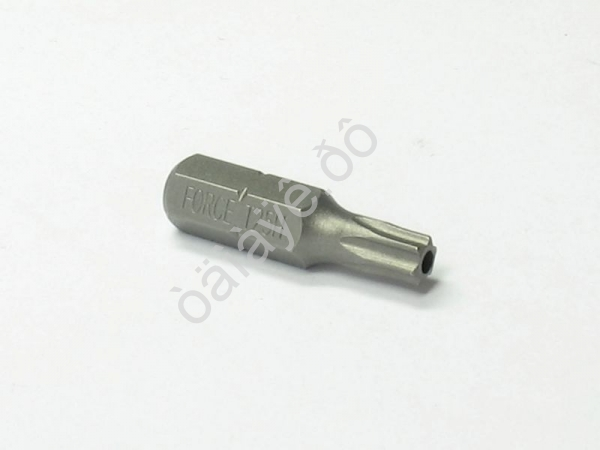 F1272527 1/4" Бита TORX T27 L=25mm с отверстием /10 F1272527 1/4" Бита TORX T27 L=25mm с отверстием /10