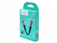 Аудиокабель - конвертер Type-C для подключения к наушников с разъемом 3.5 Jack, 0,12м, серый HOCO LS33 (33шт в уп) Hoco