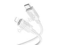 Дата-кабель универ. PD Type-C - lightning USB/Iphone 1 м, 3А, белый HOCO X107 Hoco