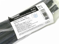 Термоусадочная трубка клеевая  6мм REXANT черная  (10м) /1/30
