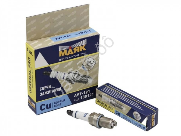 Свечи зажигания (4388) для а/м RENAULT/BMW/MB/VAG/LADA Largus Cu copper core AVT-121 (4шт - комп)