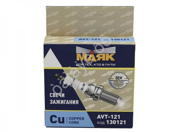 Свечи зажигания (4388) для а/м RENAULT/BMW/MB/VAG/LADA Largus Cu copper core AVT-121 (4шт - комп)