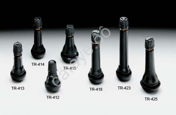 Вентиль бескамерных шин  (ТR-414) черный  /100/1000_
