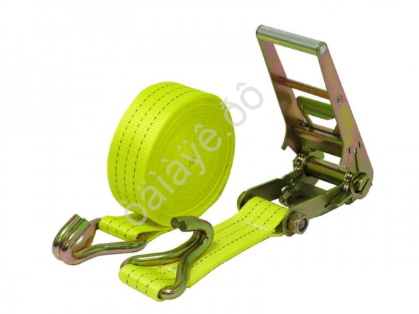 Стяжка груза шир. ленты  75мм, длиной 12м, с храп. механизмом МАЯКАВТО™ полиэстер