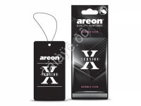 Освежитель воздуха "AREON X-VER" подвесной бумажный (Bubble GumБабл Гам) /1/10/120/