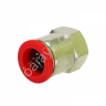 Фитинг цанговый прямой PU 1/2 х 16 mm внутр. резьба