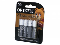 Батарейки  OPTICELL    АА  LR06 блистер /4/48/192