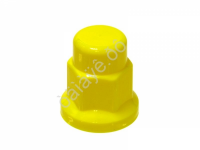 Колпачок колесный на гайку 33 мм , цвет жёлтый, высокий, арт.ТТ-КО-86
