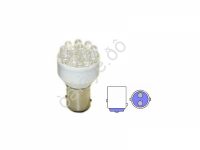 Светодиод 12V T25/5 12LED BAY15D WHITE "Маяк" 1/10/100