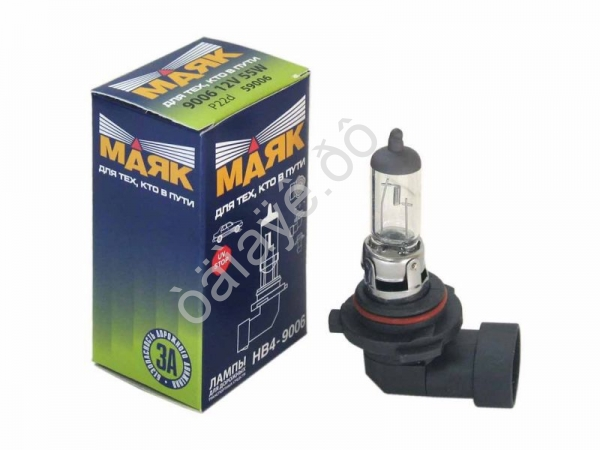 Лампа МАЯК HВ4 12-55 Р22d 59006