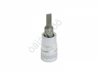 Головка бита шлиц 1/4" SL4, L-37мм МАЯКАВТО™ /1/10/70/700_