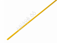 Термоусадочная трубка  1мм REXANT желтая (50м) 1/100