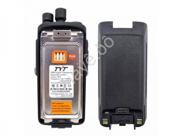 Рация TYT MD-UV390 10W,TAB-C,3600 mAh Рация TYT MD-UV390 10W,TAB-C,3600 mAh