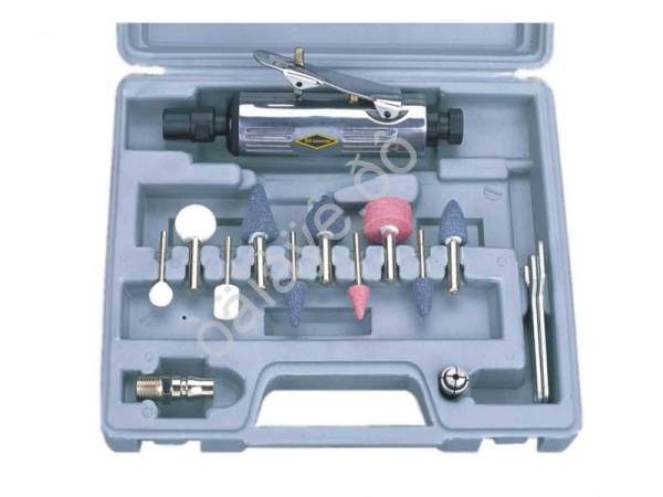 Набор пневм. 2 в 1 болгарка 3" и шлифовщик с шарошками 20 пр. Набор пневм. 2 в 1 болгарка 3" и шлифовщик с шарошками 20 пр.