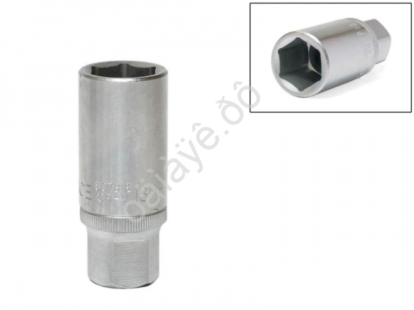 F807318 Головка свечная 3/8" 18мм  6гр. /1/10/150