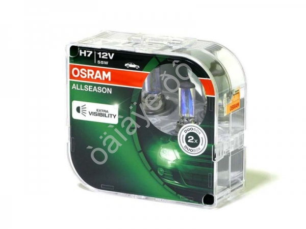 Лампа Osram H7 12V55W 64210 ALL SEASON EURO Лампа Osram H7 12V55W 64210 ALL SEASON EURO