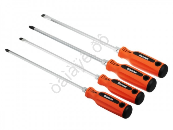 Набор отверток усил. 4шт SL 6*250;8*250, PH2*250;PH3*250 ЕРМАК