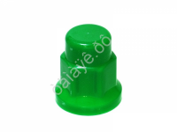 Колпачок колесный на гайку 33 мм , цвет зелёный, высокий, арт.ТТ-КО-83