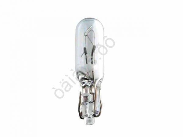Лампа PHILIPS  12V W1,2W (W2*4,6d)/10