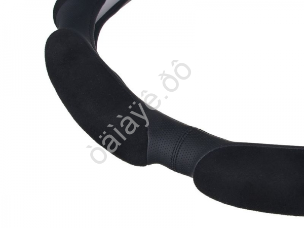 Оплётка на руль ЕРМАК спонж, 6 подушек, черный, разм. (L)