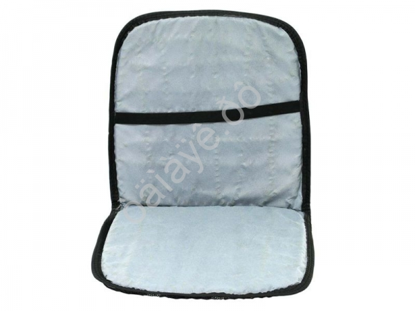 Накидка на сиденье чёрно/синяя Nova Bright, на пружинах