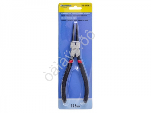 Съемник стопорных колец прямой на сжатие (L-175мм), в блистере Partner