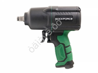 Пневмогайковерт ударный "Twin Hammer" с реверсом и регулир. усилия в облег. корпусе 1/2" (1450Hм, 7000 об/мин,6.bar,198 л/мин,вес 2кг) RockFORCE Пневмогайковерт ударный "Twin Hammer" с реверсом и регулир. усилия в облег. корпусе 1/2" (1450Hм, 7000 об/мин,6.bar,198 л/мин,вес 2кг) RockFORCE
