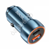 АЗУ в прикуриватель 1USB3.0 Quick Charger+1PD Type-C(20W), синий HOCO Z46A Hoco АЗУ в прикуриватель 1USB3.0 Quick Charger+1PD Type-C(20W), синий HOCO Z46A Hoco