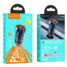 АЗУ в прикуриватель 1USB3.0 Quick Charger+1PD Type-C(20W), синий HOCO Z46A Hoco