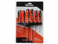 Набор отверток 6шт SL 6*150;5*100;3*75, PH2*150;PH1*100;PH0*75 ЕРМАК /1/10/20