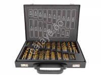 Набор сверл по металлу 170пр(1,1.5,2,2.5,3,3.5,4,4.5,5,5.5,6,6.5,7,7.5,8мм по 10шт;8.5,9,9.5,10мм по Forsage