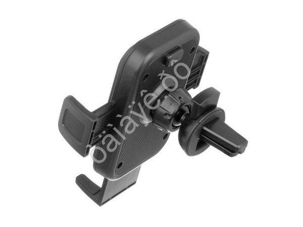 Держатель телефона на дефлектор, 60-105мм, черный NG