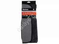 Салфетка Микро-Фибра  "ЕРМАК" 2-х сторонняя, густой ворс+ текстура, 40Х40 см