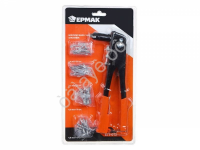 Заклёпочник 225мм с набором заклёпок, ЕРМАК /1/10