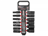 Набор головок ударных глубоких13пр.,1/2'(10, 12-15, 17, 19, 21, 22, 24, 27, 30, 32мм), на пластиков FORCEKRAFT