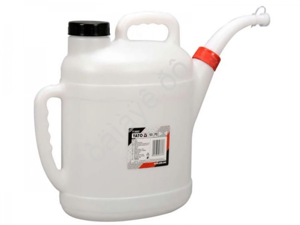 Лейка для СТО 10л пластиковая с крышкой YATO Лейка для СТО 10л пластиковая с крышкой YATO
