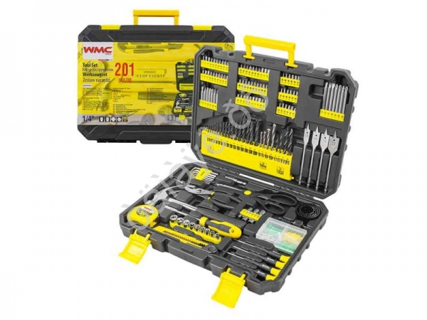 Набор инструментов 201пр. WMC TOOLS Набор инструментов 201пр. WMC TOOLS