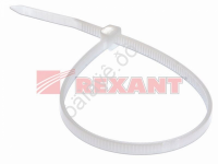 Хомут пластиковый 3.6х250 REXANT белый 1уп./100шт /1/10/100