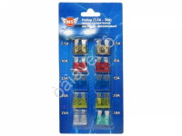 Набор предохранителей флажковых 7,5-30 А (10 шт) МТ 1/20/1000_