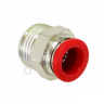Фитинг пластик PU 1/2 х 12 mm наруж. резьба