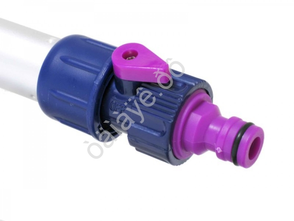 Щетка телескопическая д/мытья а/м с краном SF-606 1/12