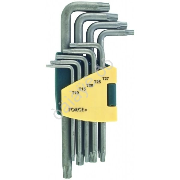 F5098L Набор угловых ключей удл.TORX 9пред (Т10-Т50) /1/50 F5098L Набор угловых ключей удл.TORX 9пред (Т10-Т50) /1/50