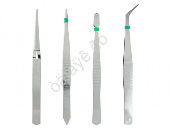 Набор пинцетов ремонтных 4 пр. Rockforce (69414)