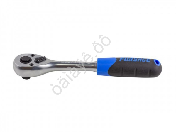 Трещотка реверсивная с резиновой ручкой 3/8" Forsage