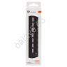 Хаб-USB 7xUSB2.0 BY с выключателями, кабель USB(A) 15см, пластик, чёрный