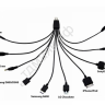 USB кабель 10 в 1 Rexant