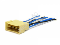 Колодка 8-контакт.с проводами S=0.75мм  044-1   /5