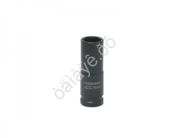 Головка ударная тонкостенная 1/2" 19мм 6гр. Forsage