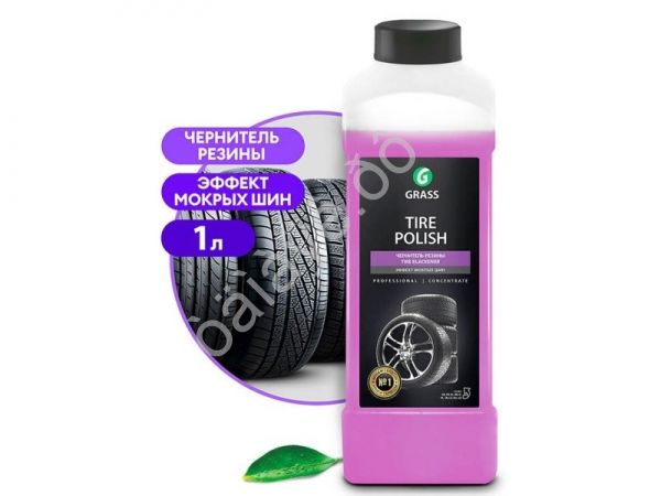 Полироль чернитель шин "Tire Polish" (канистра 1 л) GRASS 1/12 Полироль чернитель шин "Tire Polish" (канистра 1 л) GRASS 1/12